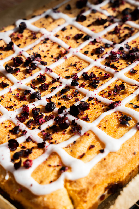 Blackcurrant Bakewell Gluten Free Cake