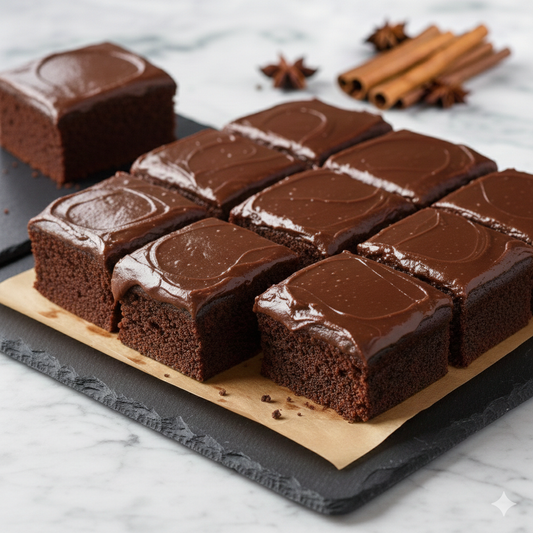 Chocolate Fudge Tray Cake