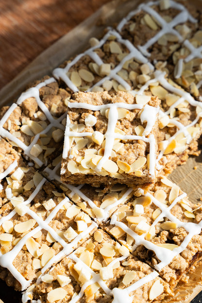 Date & Apple Slice vegan tray cake