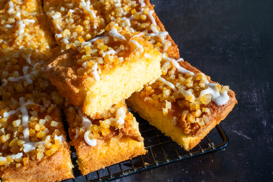 Lemon Drizzle Tray Cake