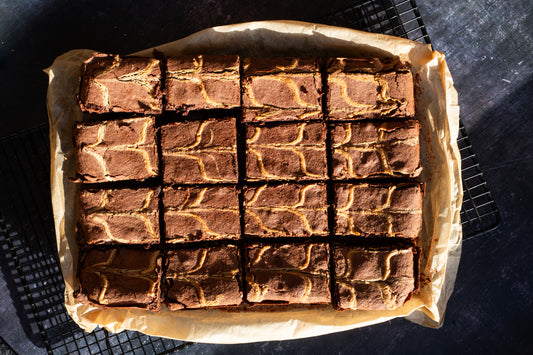 Mocha & White Chocolate Brownie Tray