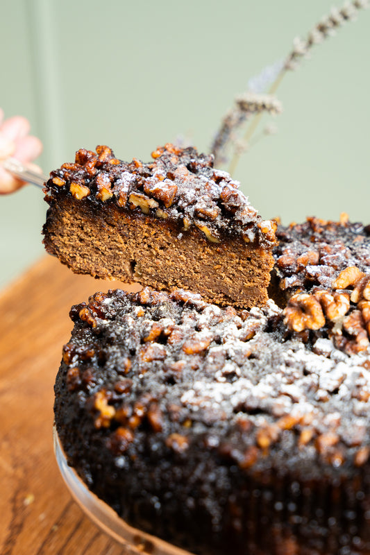 Spiced Toffee Apple Cake